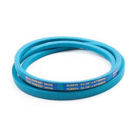 D&D 5LK870 87" Outside Length, 5/8" Top Width, 1 Ribs 5LK870